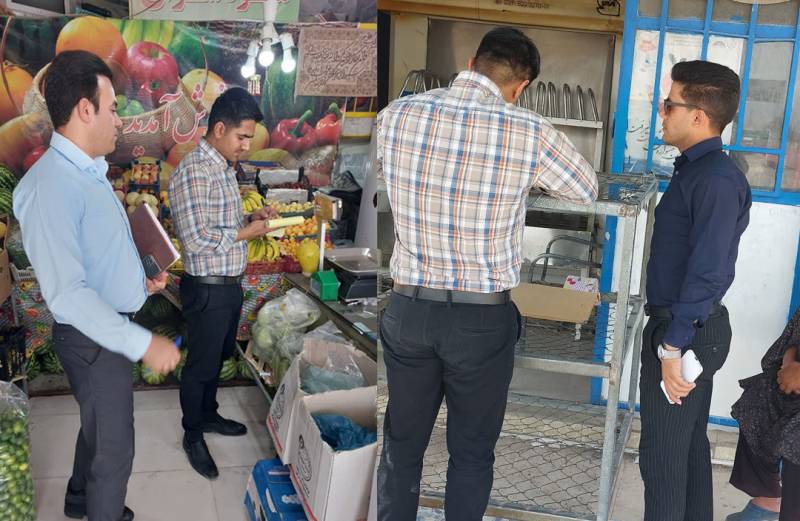 رصد مستمر بازار توسط بازرسان اتاق اصناف جیرفت